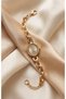 Tifany Women's Steel Watch Gold Color Premium Luxury Band |   Vintage Old Money Classic Elegant Stylish Design Women's Wristwatch |   Limited Edition 2027 - 2
