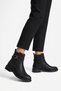 Demas Women's Daily Boots with Side Buckle Black Emerald