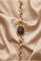 Tifany Women's Steel Watch Gold Color Navy Blue Dial Premium Band Vintage Old Money Classic Stylish Elegant Women's Wristwatch |   Limited Edition 2027 - 6