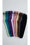 Soft Textured Velvet Trousers Plus Size - 4