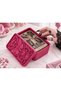 Gothic Tarot Card Box - Decorative Storage Box with Death Butterfly and Baroque Pattern Cover - 2