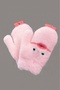 Children's / Baby's Soft Knitted Winter Gloves with Cute Animal Figures (6-18 Months) - 3