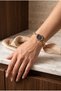 Tifany Women's Steel Watch Gold Color Navy Blue Dial Premium Band Vintage Old Money Classic Stylish Elegant Women's Wristwatch |   Limited Edition 2027 - 3