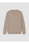 Peak New Season Beige Crew Neck Men's Knitwear Sweater - 2