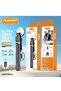 170cm Ultra Long Selfie Stick Quad-Pod Tripod with Double LED Ring Lights Broadcast Stand | Flare Gadgets