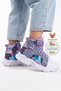 ® |   Trendy Hi 5-10 Years Old Girls' Comfort Faylon Memory Flex Foam Sole Sneaker Daily Sports Shoes - 2