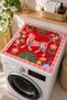 Stain-Resistant, Non-Slip, Washable Washing Machine Dryer Cover & Mat (60X60 cm)