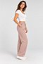 Women's Powder 100% Cotton Solid Color Sweatpants - 3
