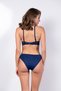 Women's Navy Blue Lace Detailed Bra and Panty Set - 2