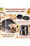 2-in-1 Dual Basket Air Fryer with Visible Window, Cook Chicken & Fries Together, Fast & Healthy - 8