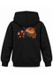 How to Train Your Dragon Little Sailor Printed Black Kids Hoodie
