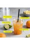 Clear Juice Cups with Dome Lids and Straws,(12Oz Pack Of 50) - 8