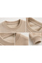 Teddy (Kuzu) Fabric Garnished Shardonlu Children's Tracksuit Set (3-9 Years) - 6