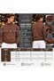 Men's Regular Fit Half Fisherman Embroidered Knitwear Sweater - 6