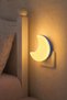 Half Crescent Moon Night Light with On/Off Button Corridor Hall Light Sleep Light Yellow K6975 - 2