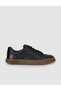 Genuine Leather Brown Lace-Up Men's Sneaker Shoes