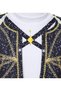 Pop Idol Cosplay Costume Popular Singers Stage Costumes for Ages 3-12 Black Printed Costumes - 8