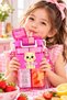 Double Chamber Water Bottle, 2 Compartment Water Bottle, Straw and Strap Water Bottle, Juice Bottle, Animal Figured Water Bottle - 3