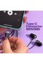 سماعات أذن سلكية FASTER SH-2C Raven بمنفذ USB-C مع ميكروفون، كابل بطول 3.9 قدم - 2