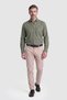 Green Plaid Patterned Buttoned Collar Men's Shirt - 5