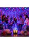 مصباح كرة كريستال LED للديسكو مع جهاز تحكم عن بعد، متغير الألوان، للمنزل وغرفة النوم والحفلات - 3