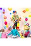 4 Pc Clown Costume Accessories Clown Wig Clown Nose Bow Tie and Vest for Halloween Cosplay Parties Carnivals Dress Up Role Play Party Favor Performance - 6