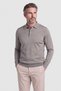 Mink Polo Collar Long Sleeve Men's Knitwear