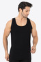 Special Series Men's Black Bamboo Singlet 2-Pack Combination Textile Slim Fit - 3