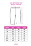 Premium Women's Above Knee Short Leggings White Cotton Lycra Clothing Casual Active - 2