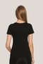 Premium Women's Black Basic T-Shirt 2 Pack Cotton Lycra Short Sleeve Shopping - 5