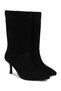 L068.1116 Women's Genuine Suede Pointed Toe Thin Goblet Heeled Jurdan Sole Elegant Classic Boots - 3