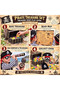 Halloween Pirate Accessories Set Pirate Costume Accessories 8 PCS | Halloween Cosplay, Captain Role Play, Pirate Theme Party - 6