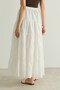 Gathered Layered Voile Skirt - 6