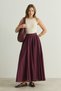 Godeli Lined Cotton Voile Skirt - 4