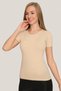 Special Edition Women's Skin Color Basic T-Shirt 2-Pack Design Flexible Basic - 2
