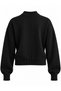 Black Double V-Neck Knit Sweater - 2Y251206 - 2