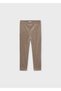 Girl's Basic Velvet Tights Brown 712