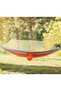 Special Series Hammock 7410 Pro Hammock with Mesh and Mosquito Net 190X70Cm Orange-Grey Travel Practical Nature - 4
