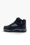 3022-27 Leather Lace-Up Zippered Outdoor Men's Boots with Fur Inside, Black Smoked - 3