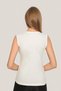 Special Series Women's Cotton Lycra Crew Neck Sleeveless T-Shirt Set of 2 Casual Piece Clothing - 4