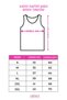 Delux Series Women's Cotton Ribbed Halter Neck White Undershirt Knitted Fabric Basic Piece Comfortable Cut - 6
