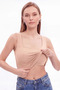 Special Series Thick Strap Square Neck Detachable Padded Bra Women's Undershirt Home Wear Trendy Outerwear - 2