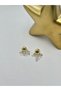 Bead Charm Steel Earrings