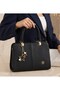 Shoulder Bag Handbag with Strap Modern Stylish Useful Daily Luxury Design Black Shoulder Bag