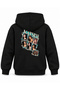 Katseye Polaroid Chain Editorial Printed Children's Hooded Sweatshirt