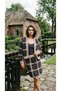 Hand Knitted Skirt Jacket Set L/Xl