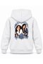 Katseye Broken Frame Character Printed Children's Hooded Sweatshirt