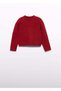 Girl's Knitted Sweater Red - 3