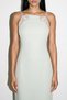 Water Green Stone Decorated Midi Dress - 3