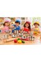 Kids Stainless Steel Kitchen Play Set with Cooking Pots, Pans, Lids, Utensils and Storage Rack, Pretend Play Cookware Set, Mini Chef Role Play Kitchen Accessories, Educational Toy, Ages 3+ - 4